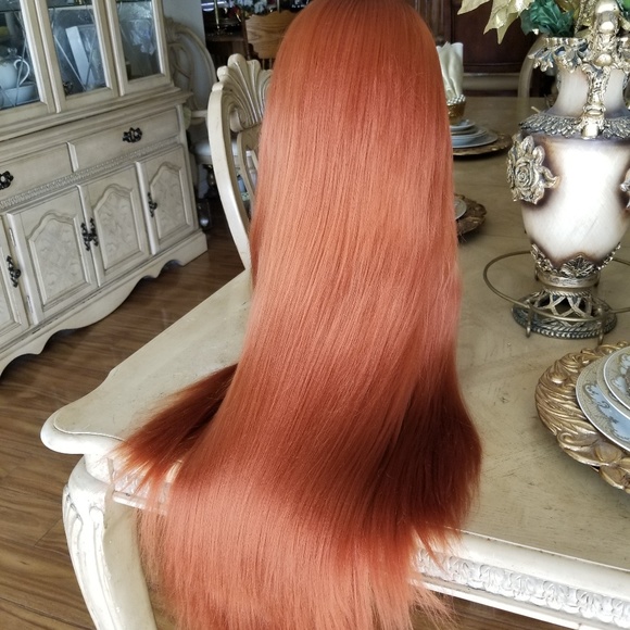 Copper Red Beauty Lace Front Wig